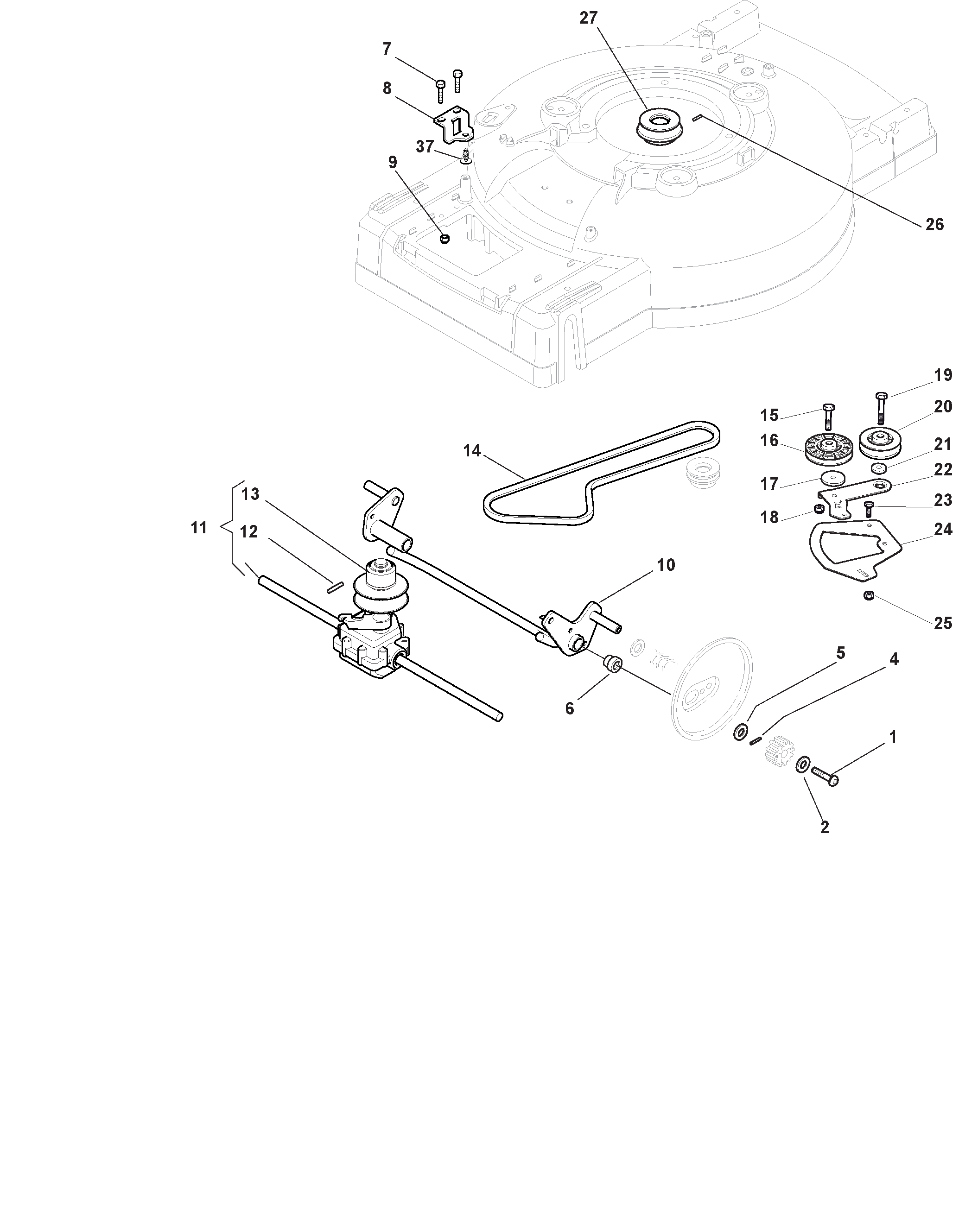 Трансмиссия - Variator для Multiclip Pro 53 SVX B (2020) # 293533028/ST1 - цена в Москве, купить запчасти Стига в интернет-магазине «Премиум инструмент»