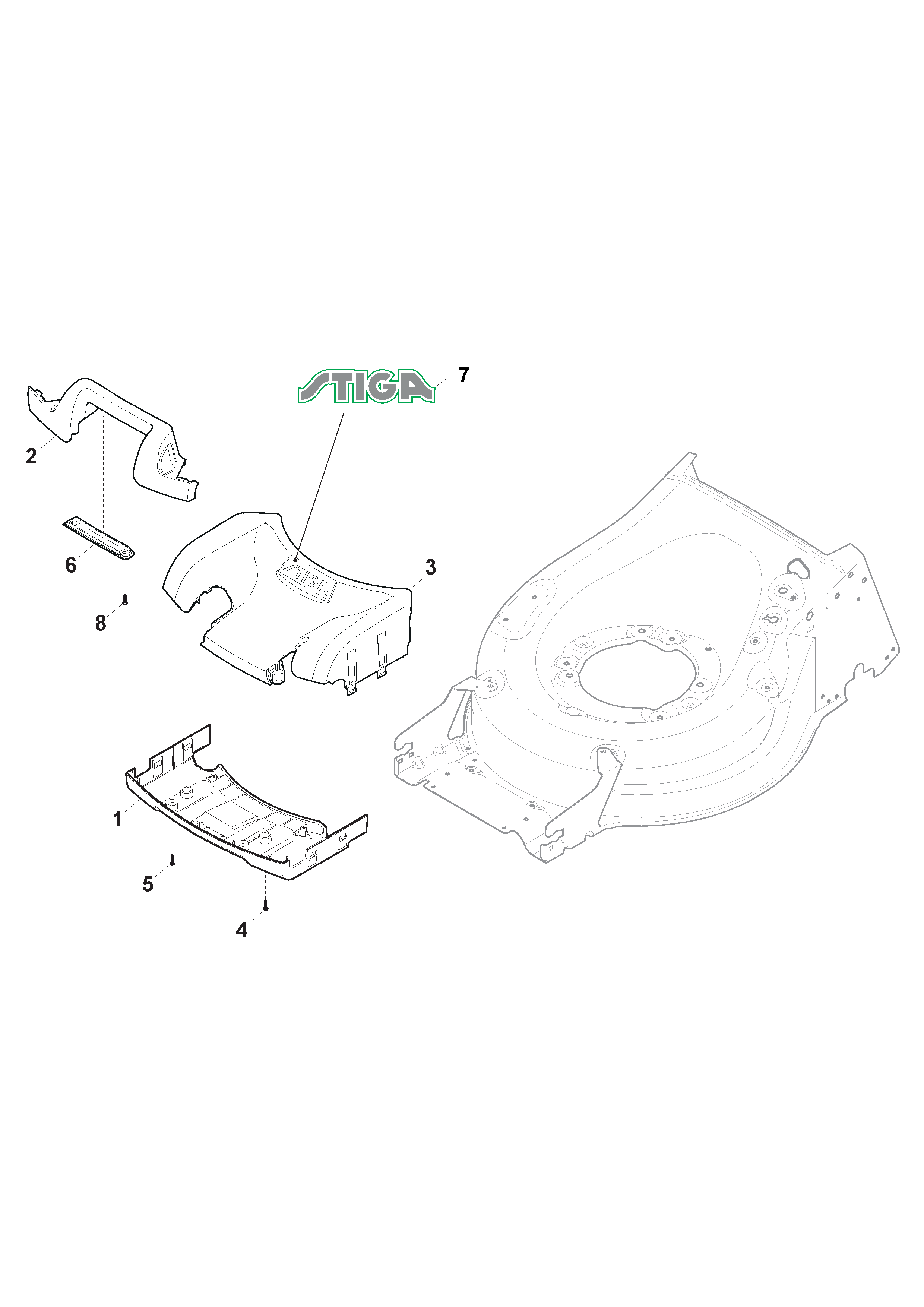 Mask для TWINCLIP 50 SQ H (2021) # 294512838/ST1 - цена в Москве, купить запчасти Стига в интернет-магазине «Премиум инструмент»