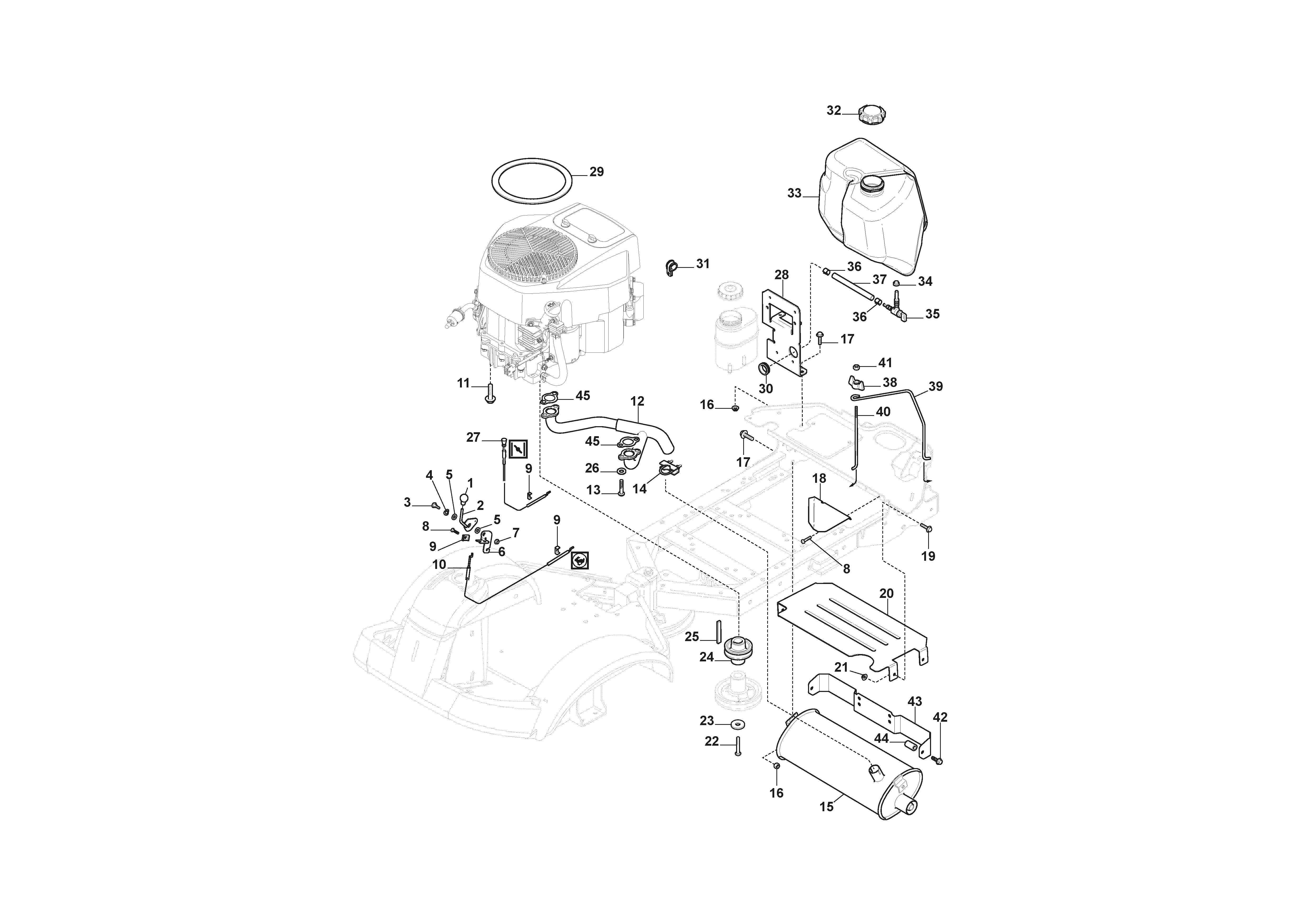 Двигатель для Park 340 PWX (2020) # 2F6130641/ST1 - цена в Москве, купить запчасти Стига в интернет-магазине «Премиум инструмент»
