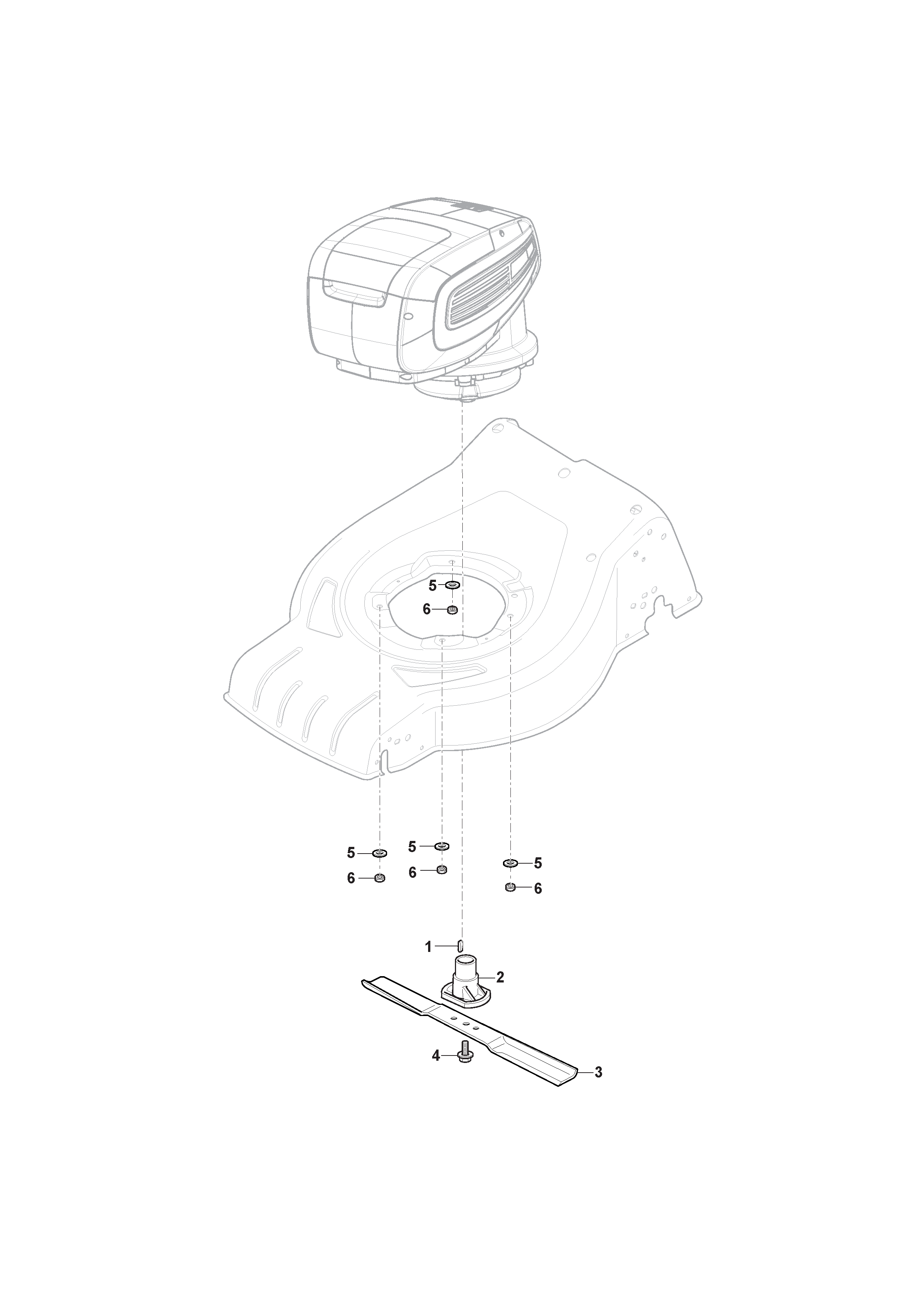 Blade and Hub для аккумуляторных газонокосилок Stiga COMBI 743 Q AE Kit (2021), артикул: 2L0431878/ST1 цена в Москве, купить запчасти Стига в интернет-магазине «Премиум инструмент»