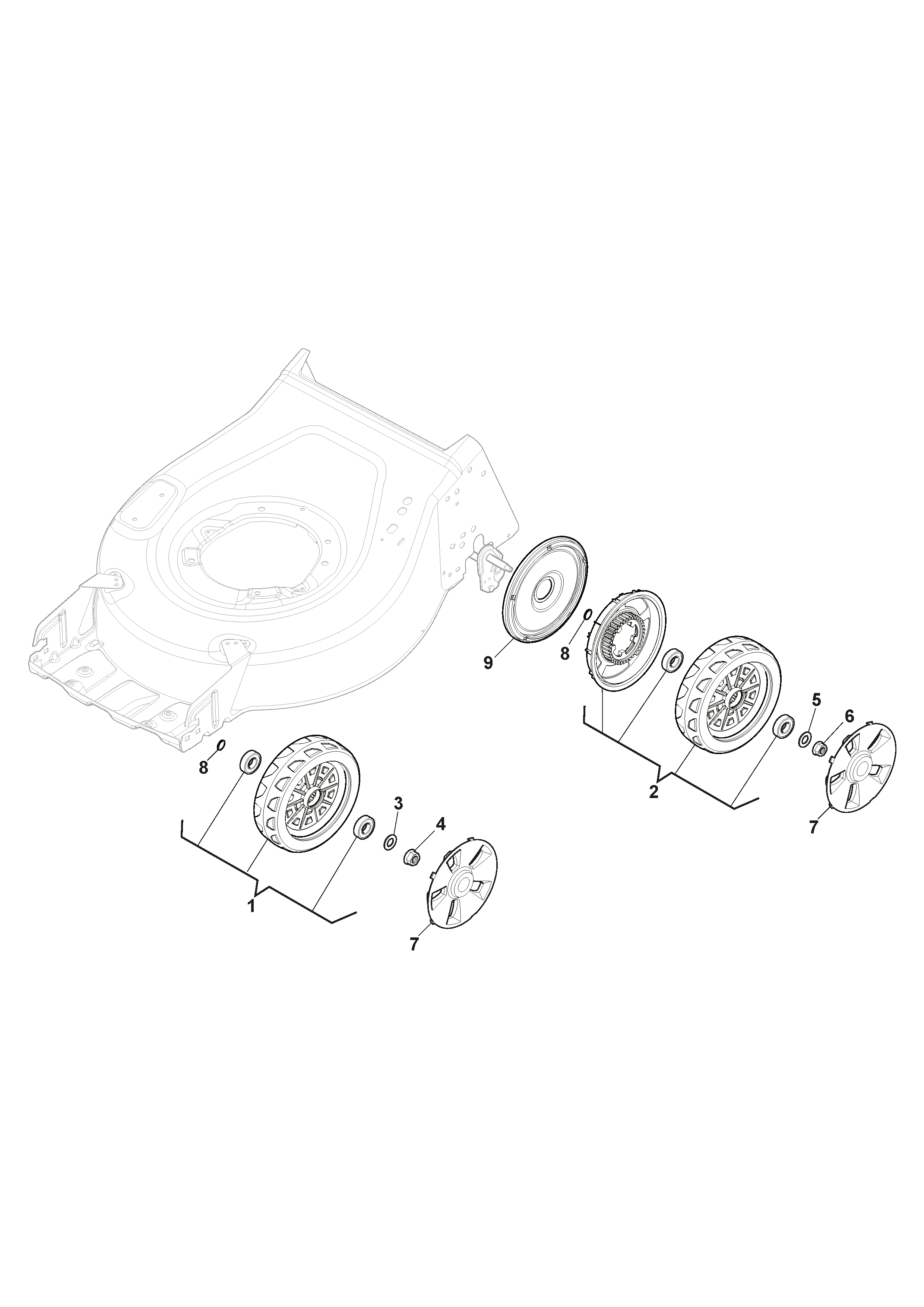 Колеса и ступицы для Combi 48 Q B (2020) # 2L0485828/ST1 - цена в Москве, купить запчасти Стига в интернет-магазине «Премиум инструмент»