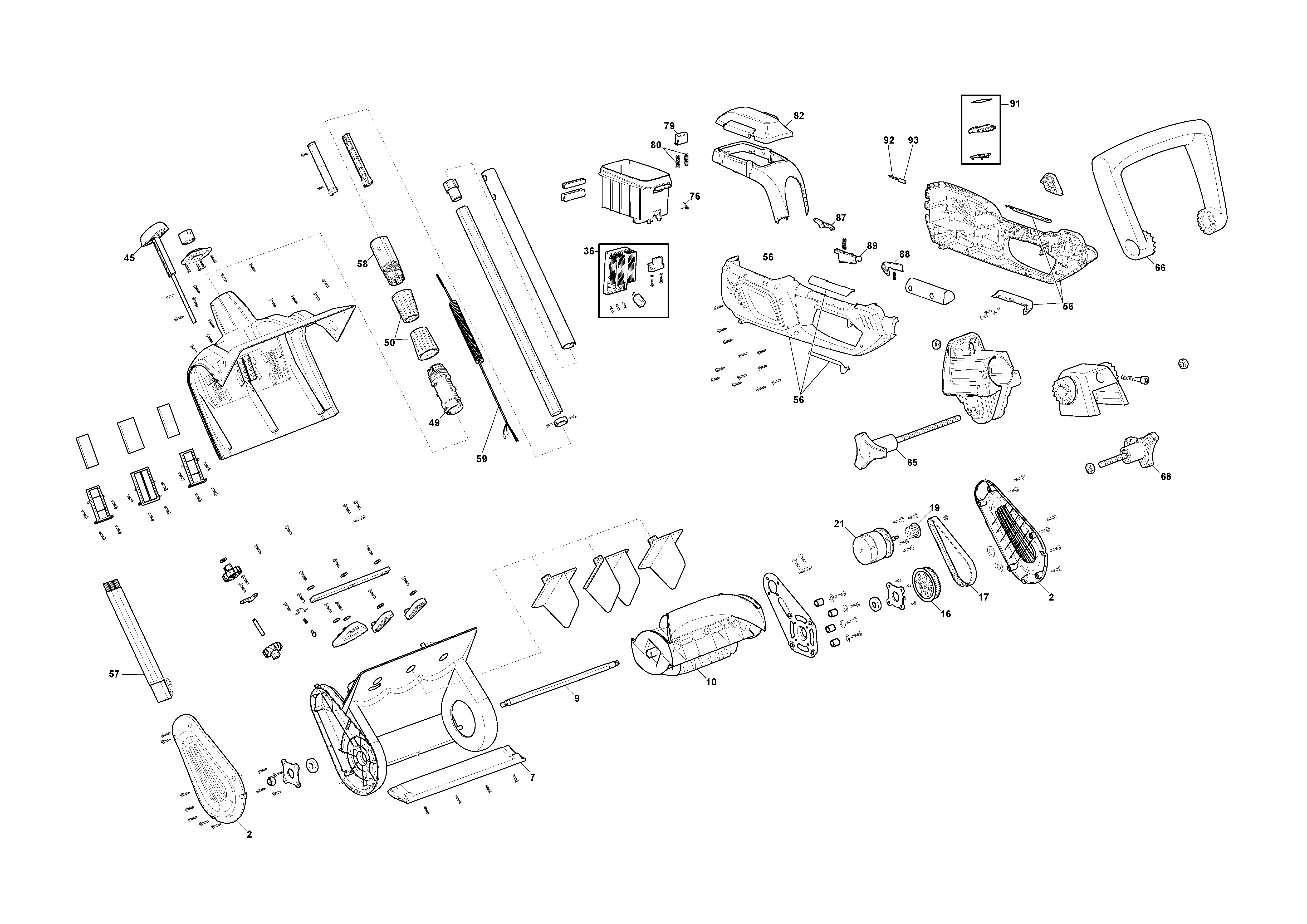 Аккумуляторная лопата для уборки снега для Stiga ST 300e Kit (2022) # 2S1330108/ST1, цена в Москве, купить запчасти Стига в интернет-магазине «Премиум инструмент»