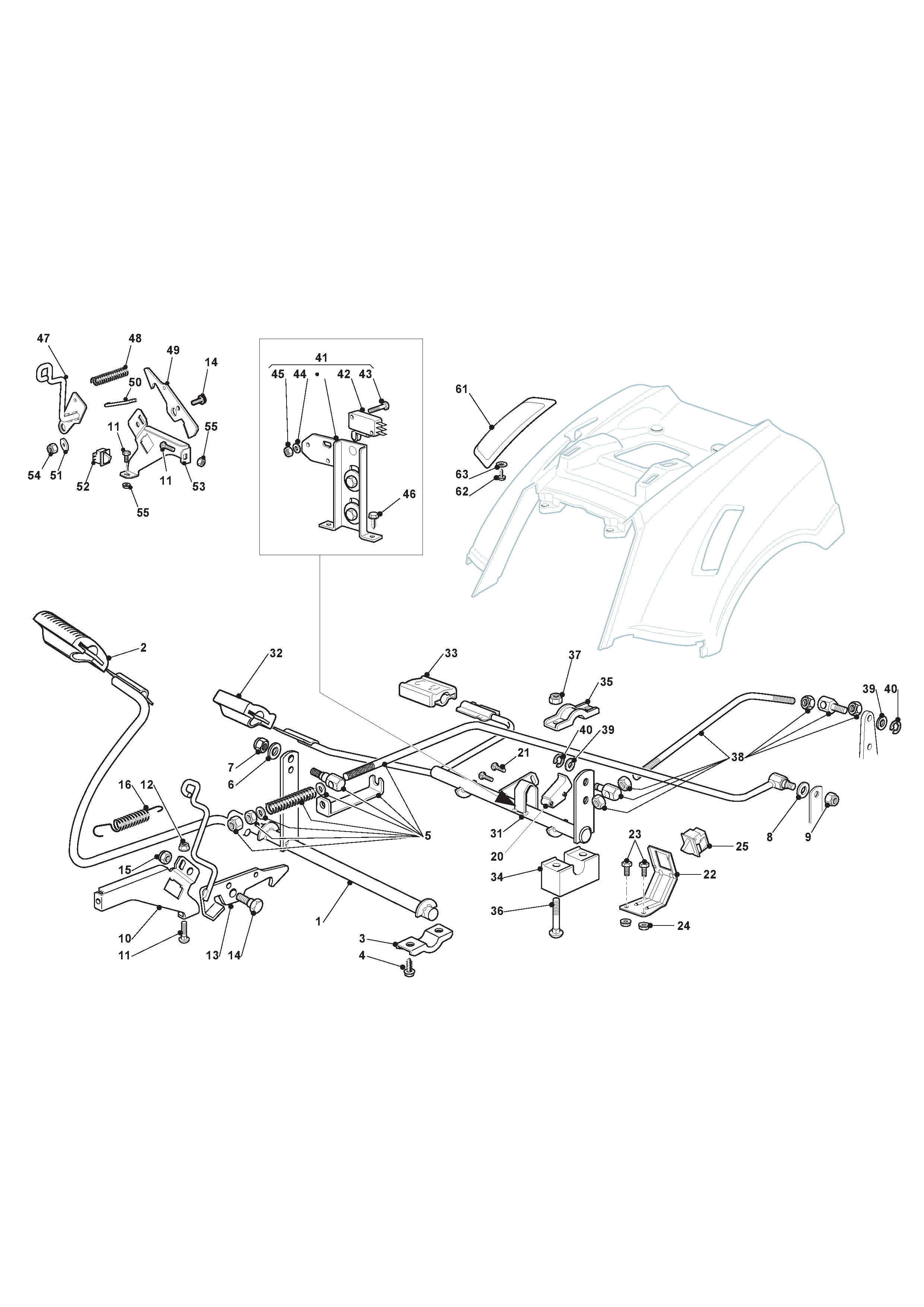 Управление тормозами и коробкой передач - Hydrogear для ESTATE 5092 HW (2021) # 2T0450481/ST1 - цена в Москве, купить запчасти Стига в интернет-магазине «Премиум инструмент»