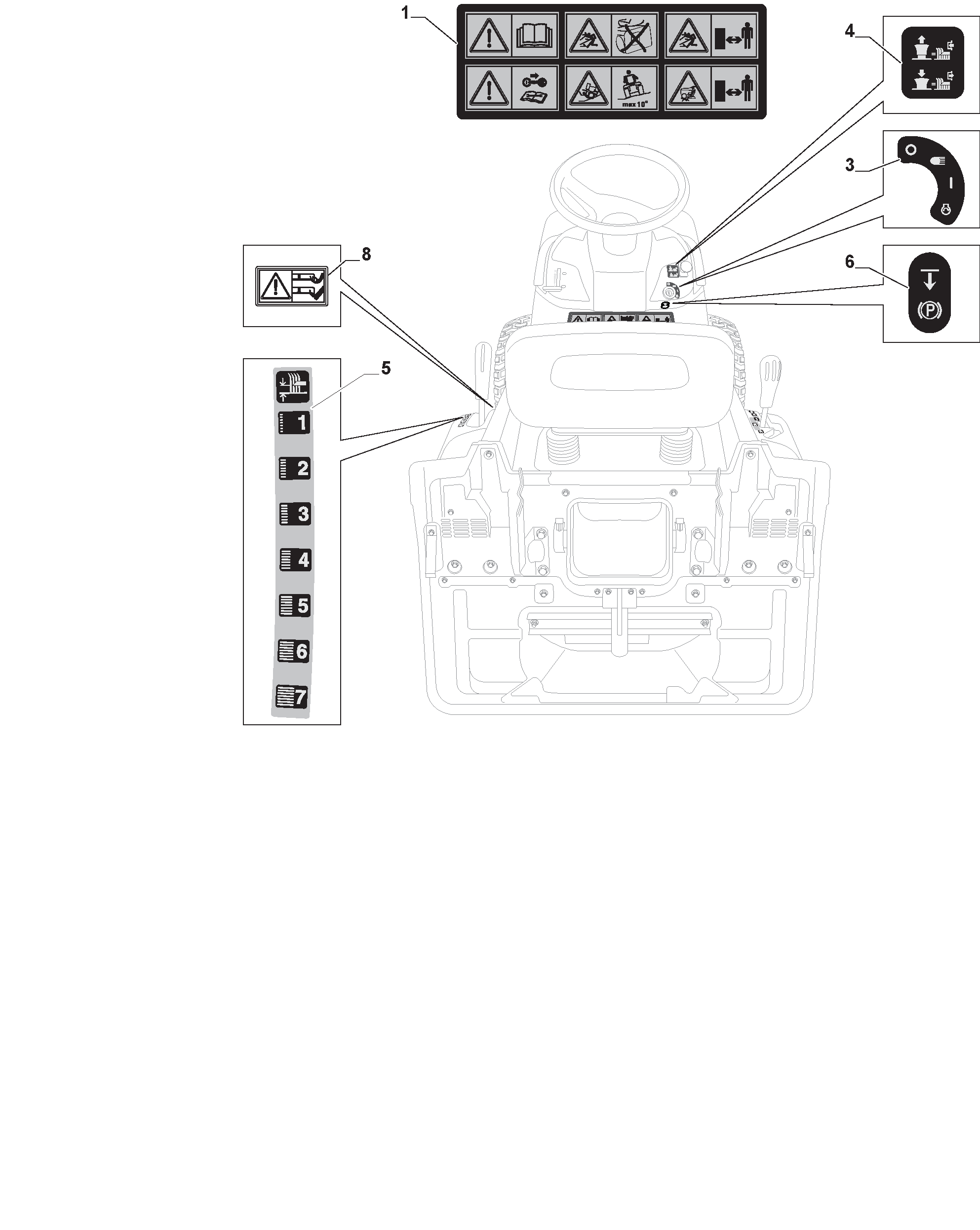 Наклейки для ESTATE 3098 H (2021) # 2T2620281/ST1 - цена в Москве, купить запчасти Стига в интернет-магазине «Премиум инструмент»