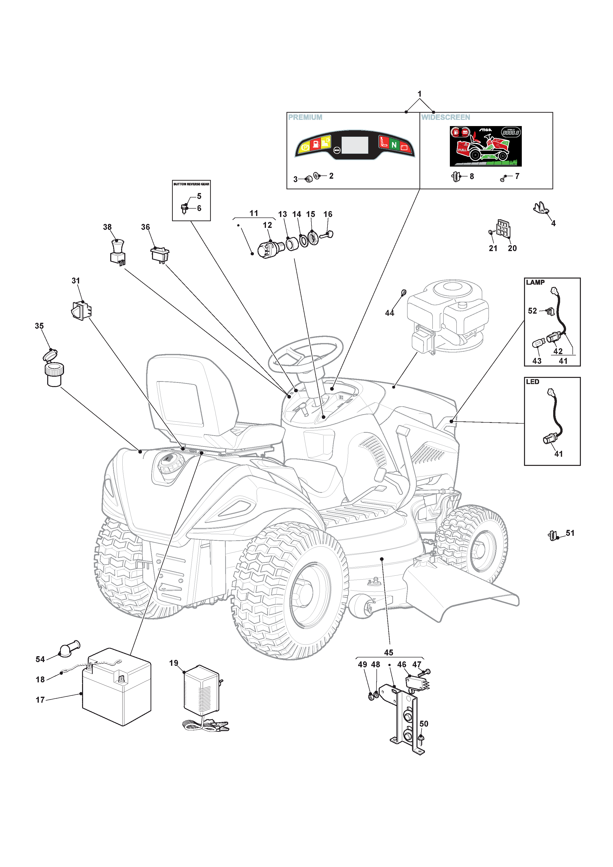 Электрические части для TORNADO PRO 9118 XWSY (2019) # 2T3025681/ST1 - цена в Москве, купить запчасти Стига в интернет-магазине «Премиум инструмент»