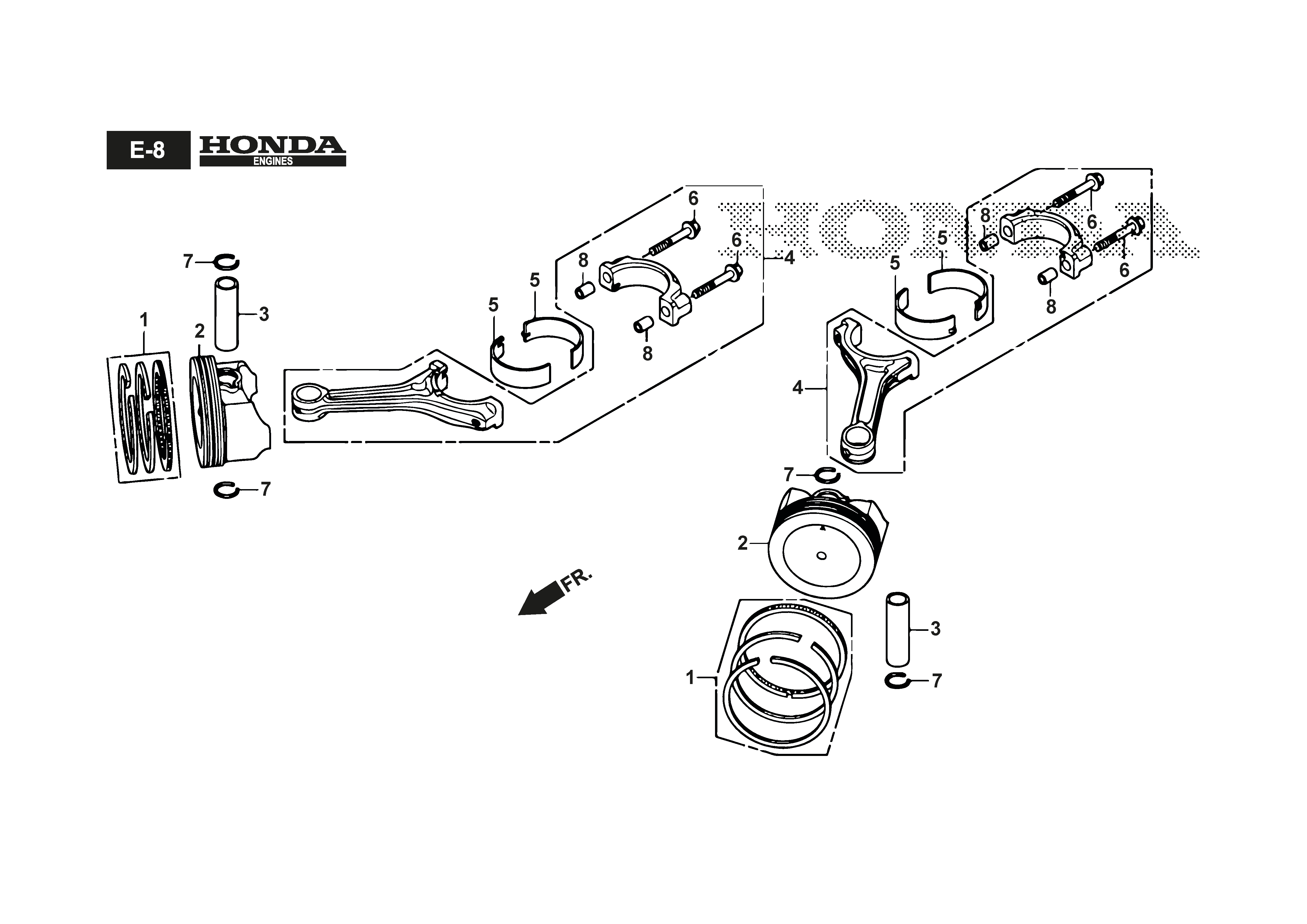 Поршень для Stiga TORNADO 9121 WX (2022) # 2T3040381/ST2, цена в Москве, купить запчасти Стига в интернет-магазине «Премиум инструмент»