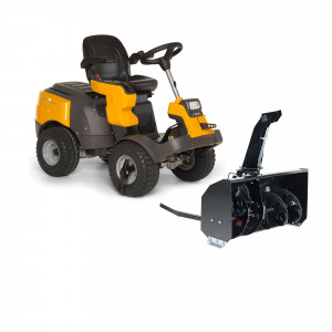 Райдер Stiga Park Pro 340 IX с роторным снегоуборщиком Райдер Stiga Park Pro 340 IX с роторным снегоуборщиком