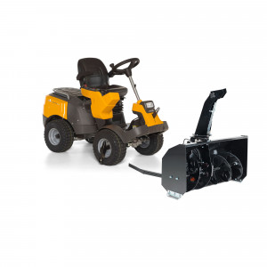 Райдер Stiga Park Pro 540 IX с роторным снегоуборщиком Райдер Stiga Park Pro 540 IX с роторным снегоуборщиком
